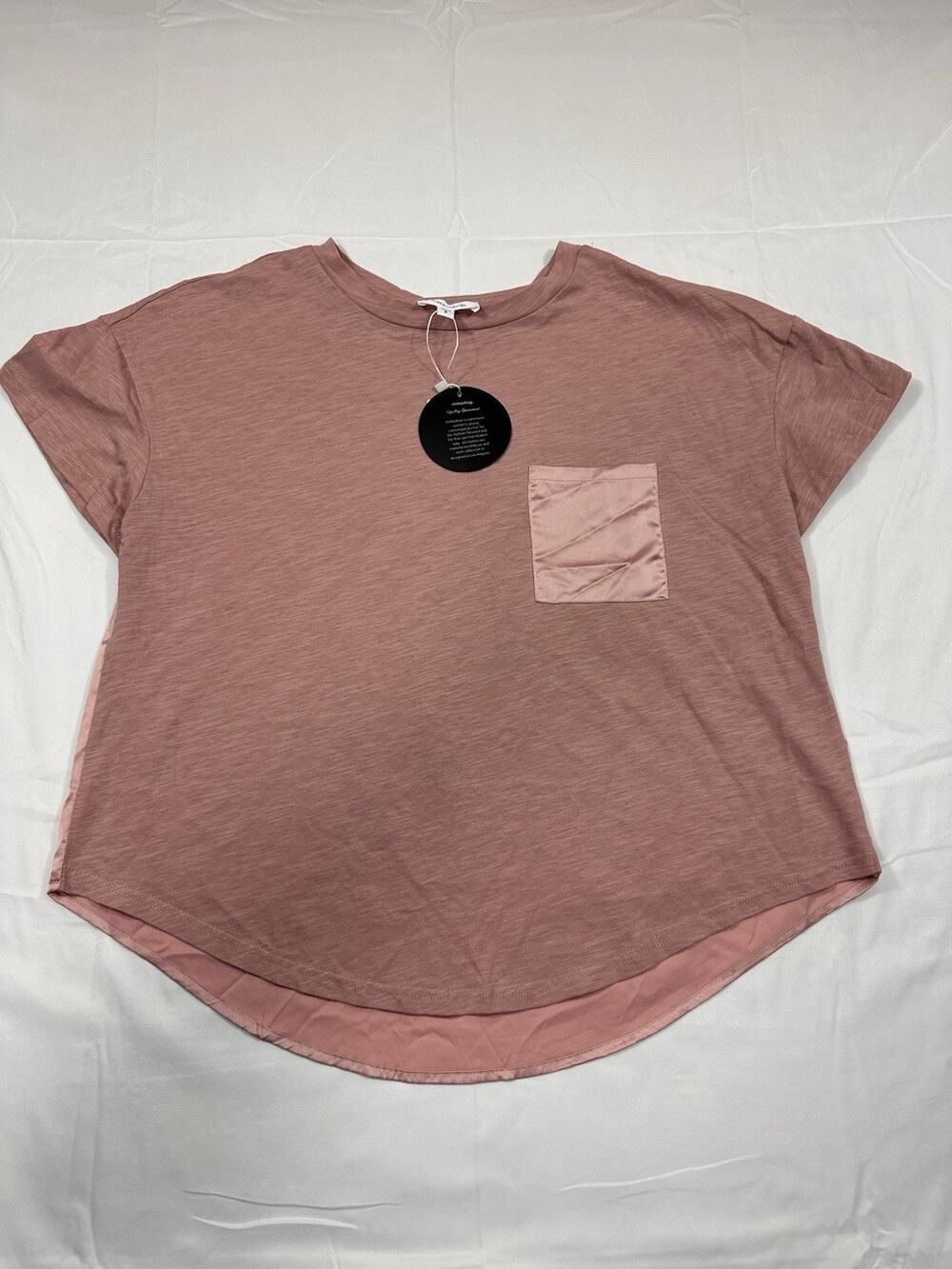 Mittoshop Women’s Dusty Mauve Top Size Small